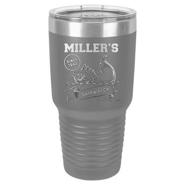Miller's Shipwreck Cafe Tumbler Bottle